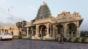 hindu temple of atlanta design by architecturedesigning.com